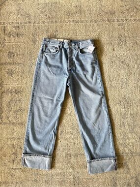 Agolde Fran Jean low slung easy straight Jeans